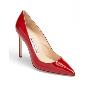 Manolo Blahnik | BB Patent 105mm Pointed-Toe Pump